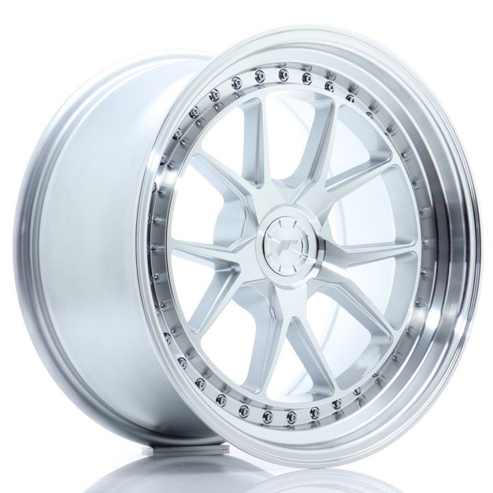 Japan Racing Wheels<br>JR39 Silver Machined (18x9.5)
