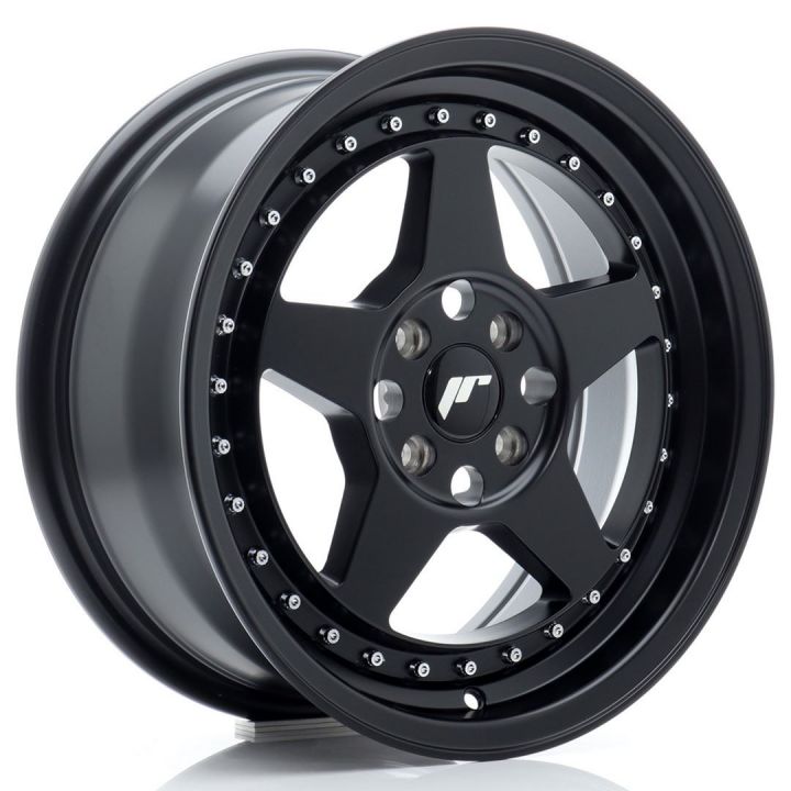 Japan Racing Wheels<br>JR6 Matt Black (16x7)
