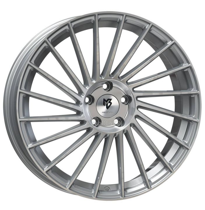 mbDESIGN<br>VR3 - Silber (18x7.5)
