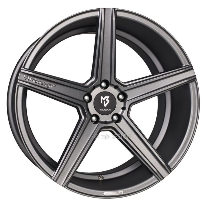 mbDESIGN<br>KV1 DC - Mattgrau (20x9)