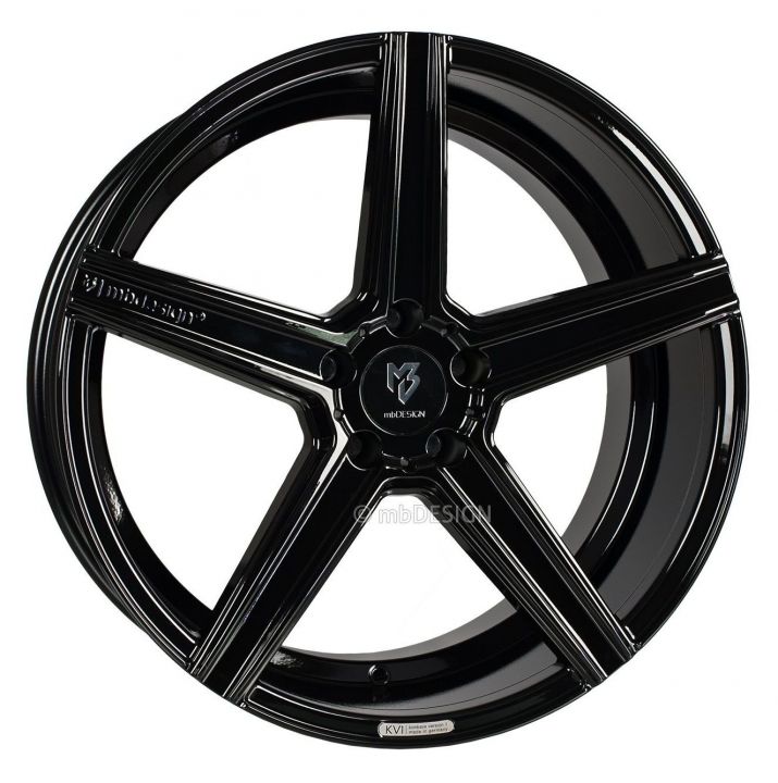 mbDESIGN<br>KV1 - Glanzschwarz (19x8.5)