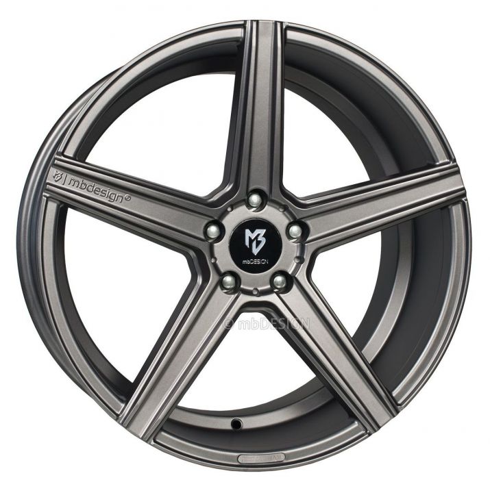 mbDESIGN<br>KV1 - Mattgrau (20x9)