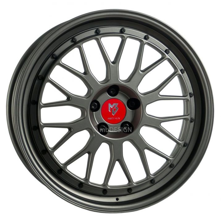 mbDESIGN<br>LV1 - Mattgrau (20x8.5)