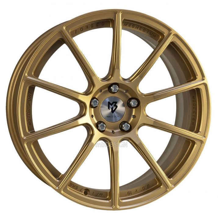 mbDESIGN<br>MF1 - Gold matt (19x8)