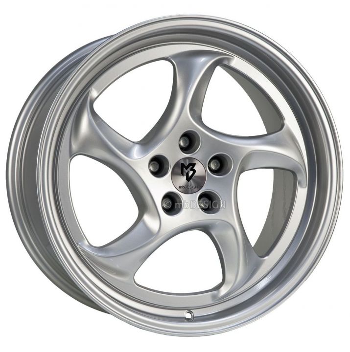 mbDESIGN<br>TURBO - Silber (19x9)