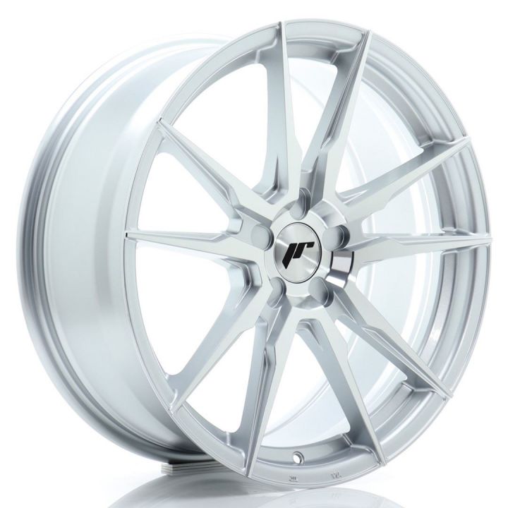 Japan Racing Wheels<br>JR21 Silver Machined (19x8)