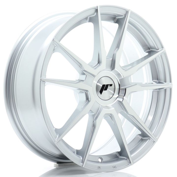 Japan Racing Wheels<br>JR21 Silver Machined (17x7)