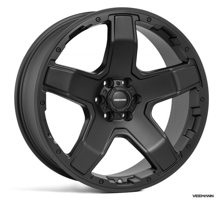 Veemann<br>VX5 - Matt Black (20x9)