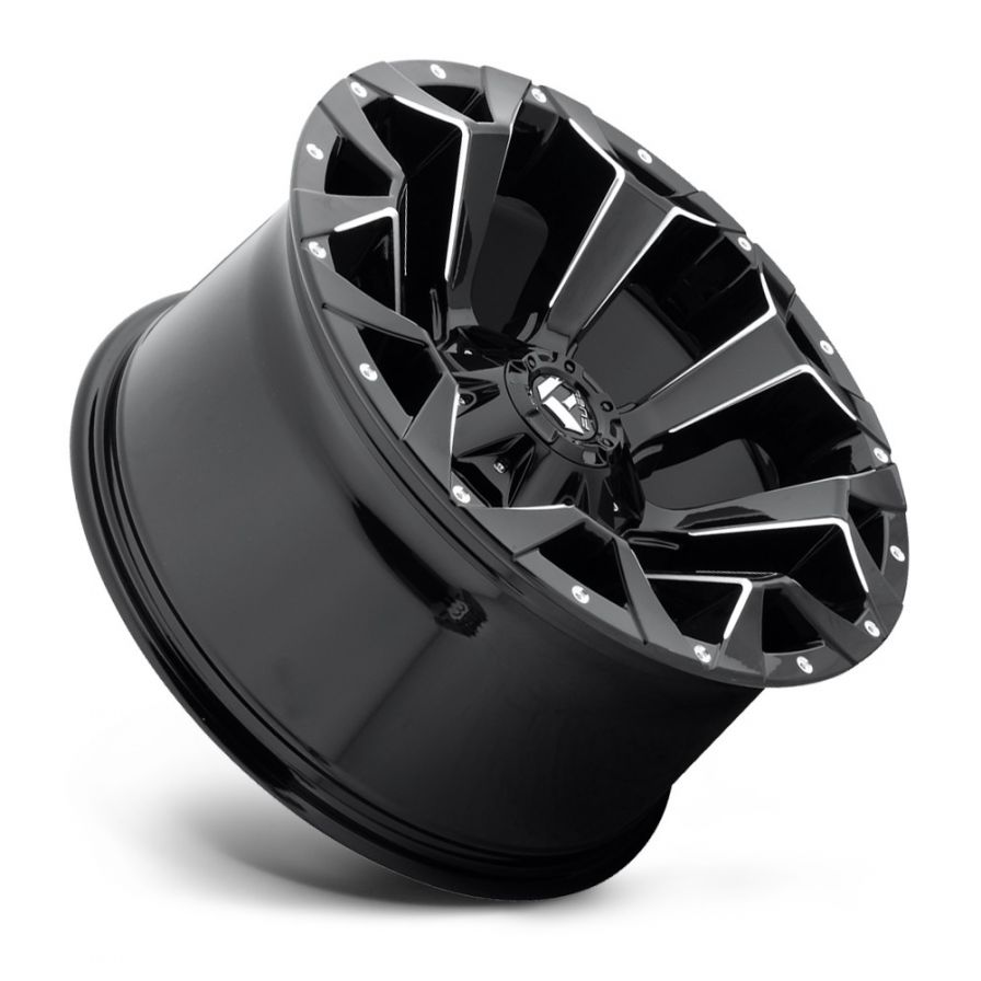Fuel Wheels<br>Assault Gloss Black Milled (20x9)