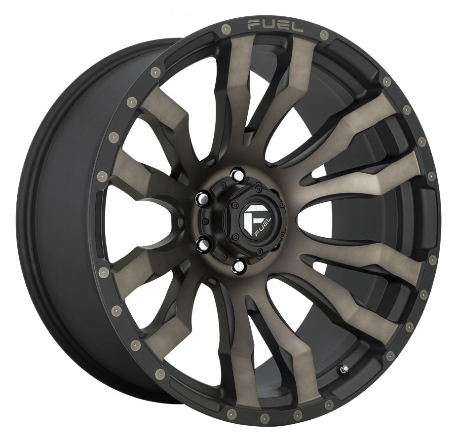 Fuel Wheels<br>Blitz Matte Black Machined (20x12)