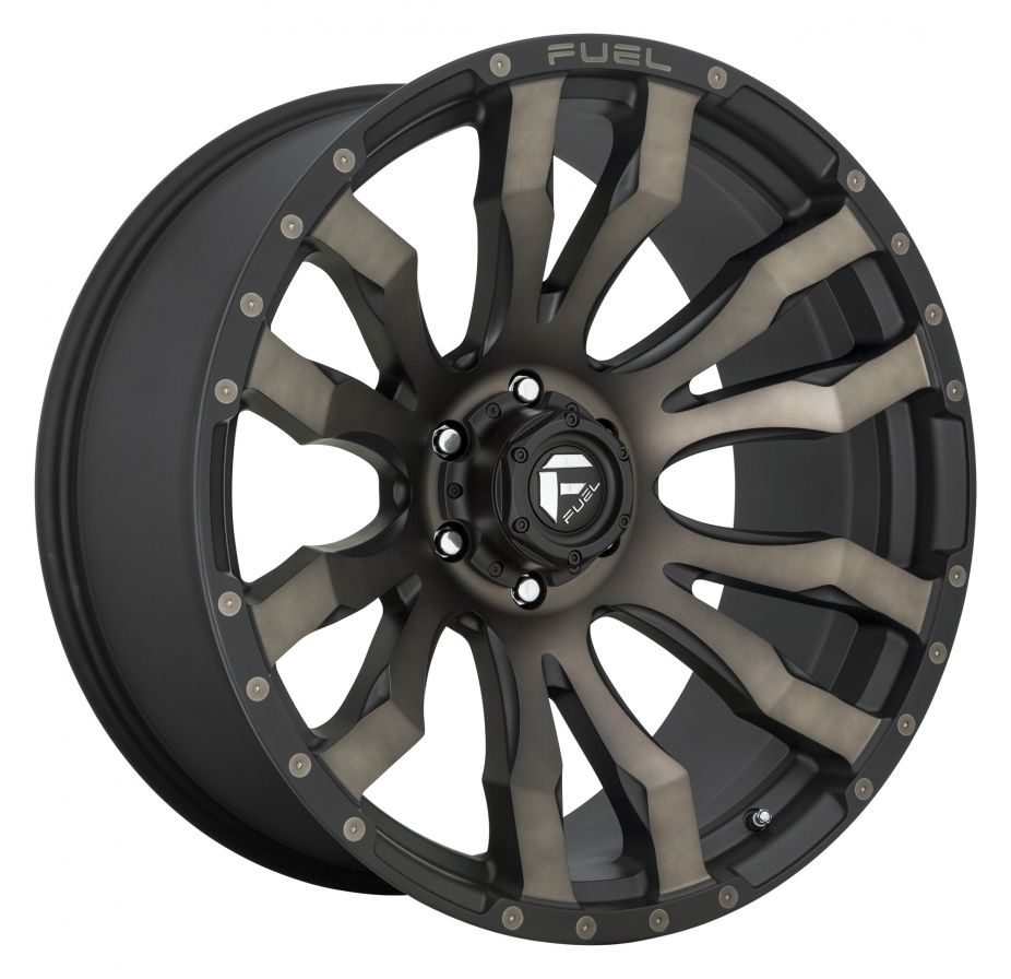 Fuel Wheels<br>Blitz Matte Black Machined (20x9)