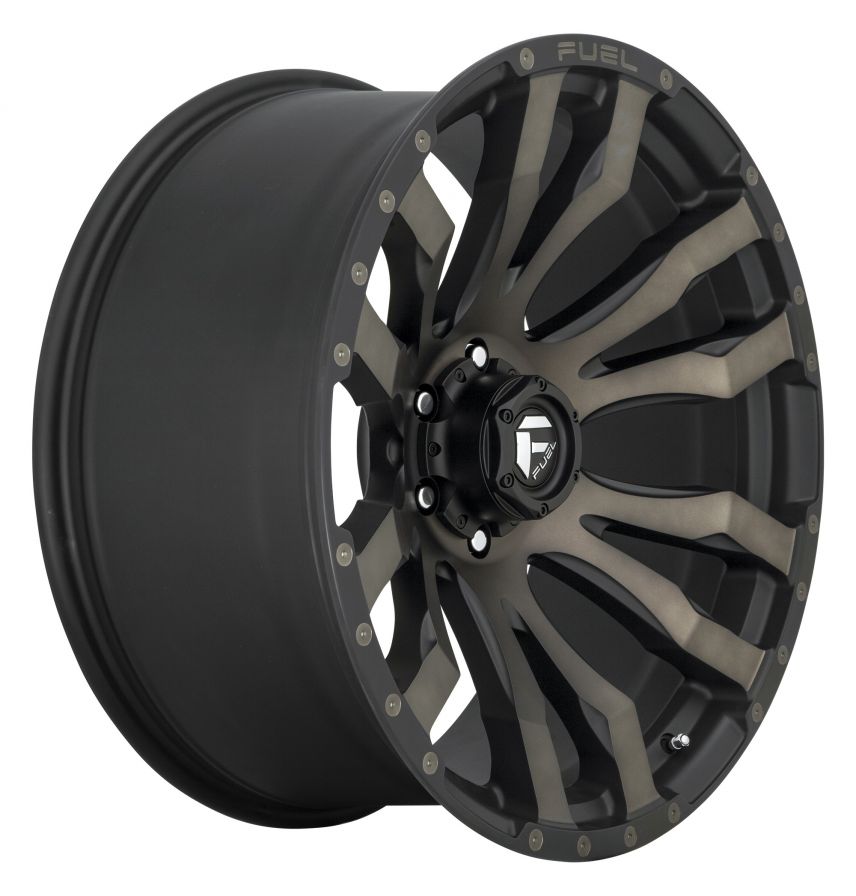 Fuel Wheels<br>Blitz Matte Black Machined (20x9)