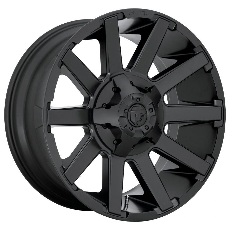 Fuel Wheels<br>Contra Matte Black (20x9)