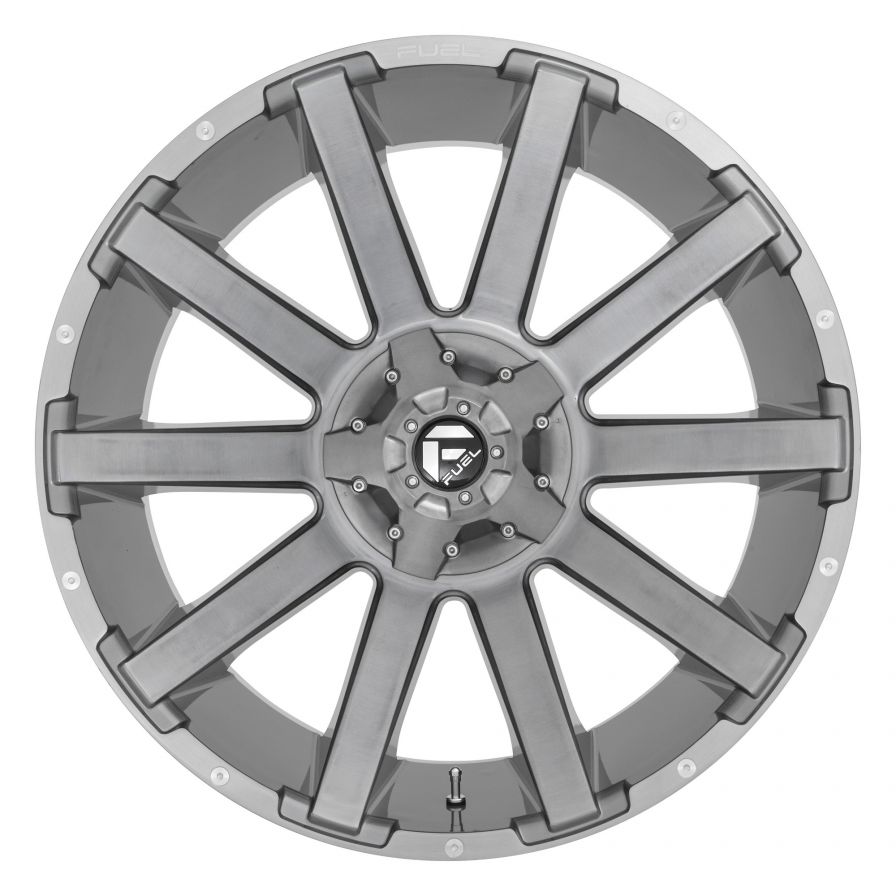 Fuel Wheels<br>Contra Brushed Gun Metal Grey (22x10)