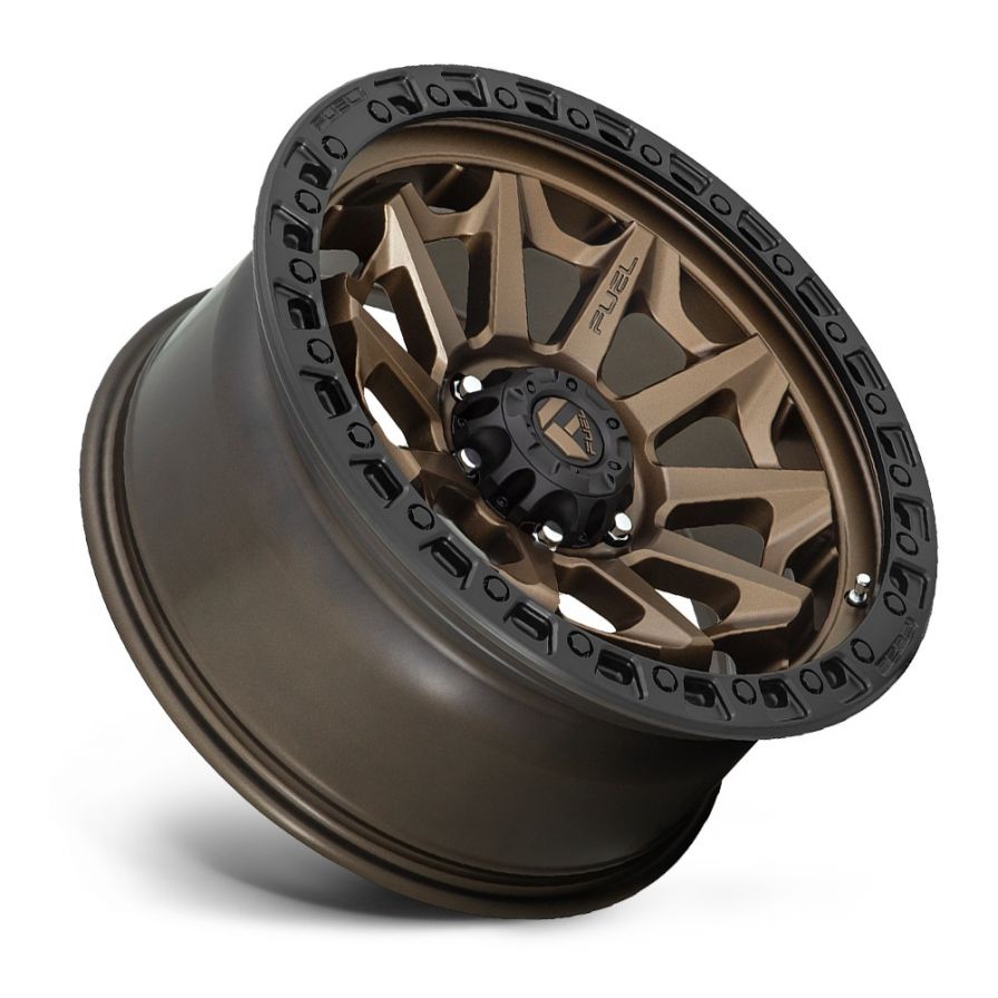 Fuel Wheels<br>Covert Matte Bronze Black Lip (17x9)