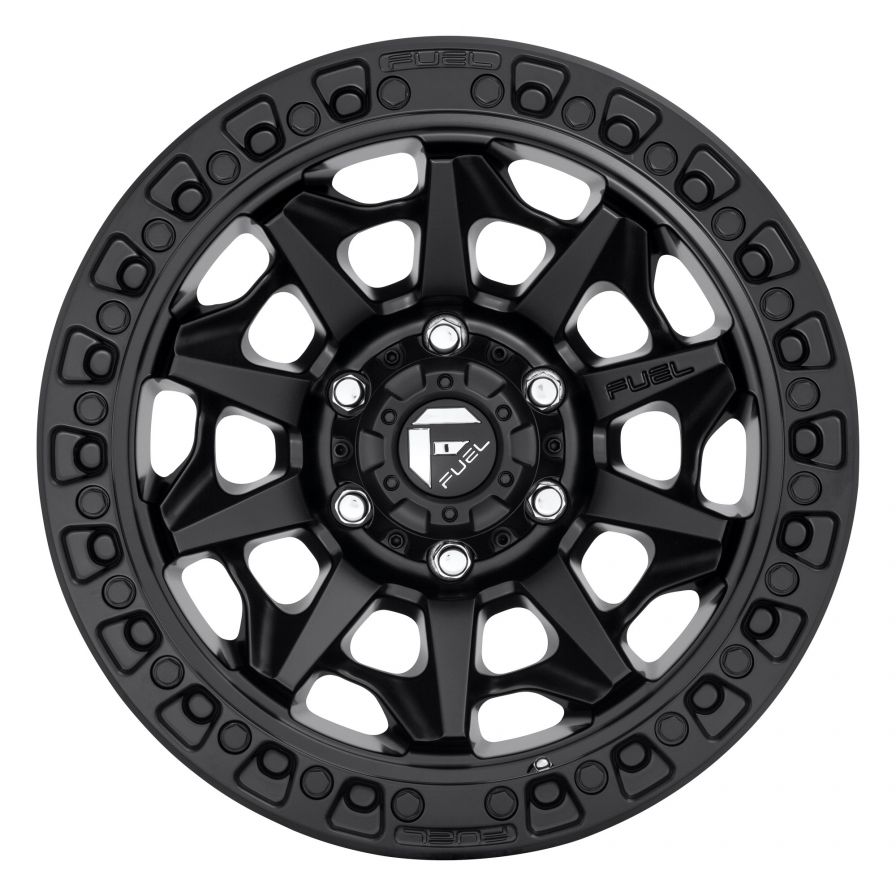 Fuel Wheels<br>Covert Matte Black (18x9)
