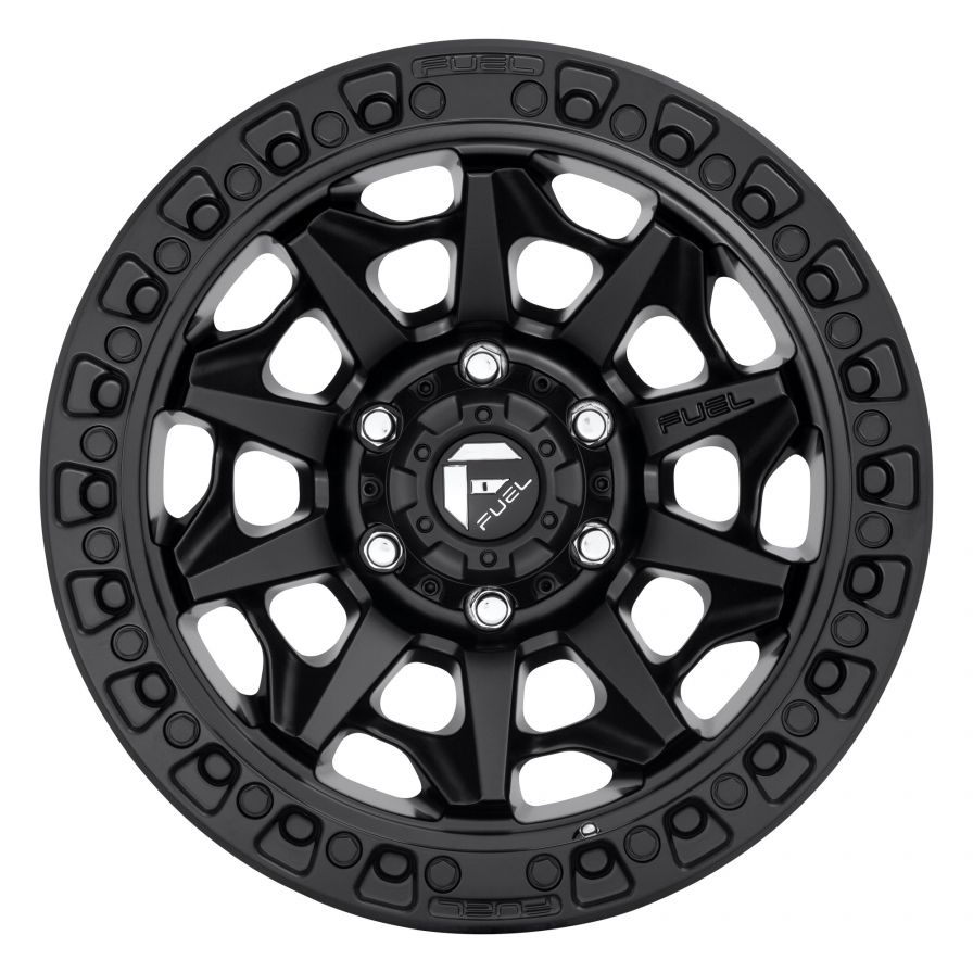 Fuel Wheels<br>Covert Matte Black (18x9)