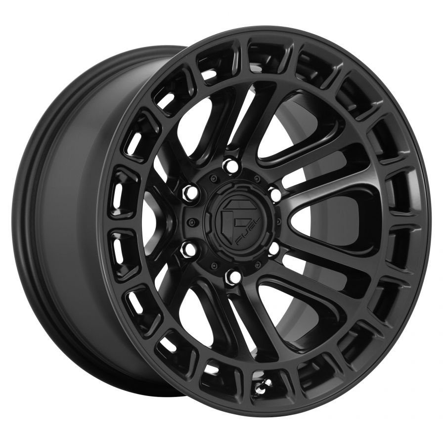 Fuel Wheels<br>Heater Matte Black (18x9)