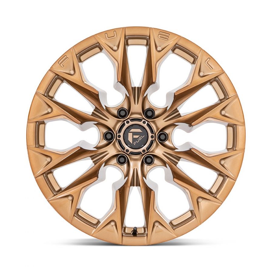 Fuel Wheels<br>Flame Platinum Bronze (20x9)