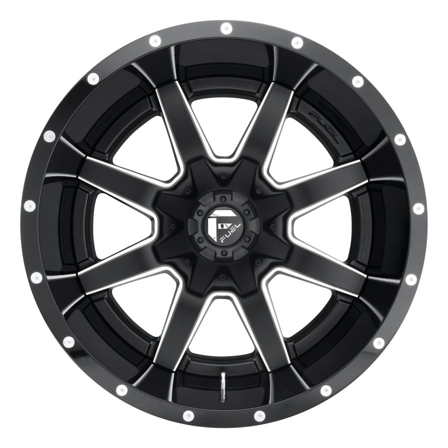Fuel Wheels<br>Maverick Matte Black Milled (22x14)