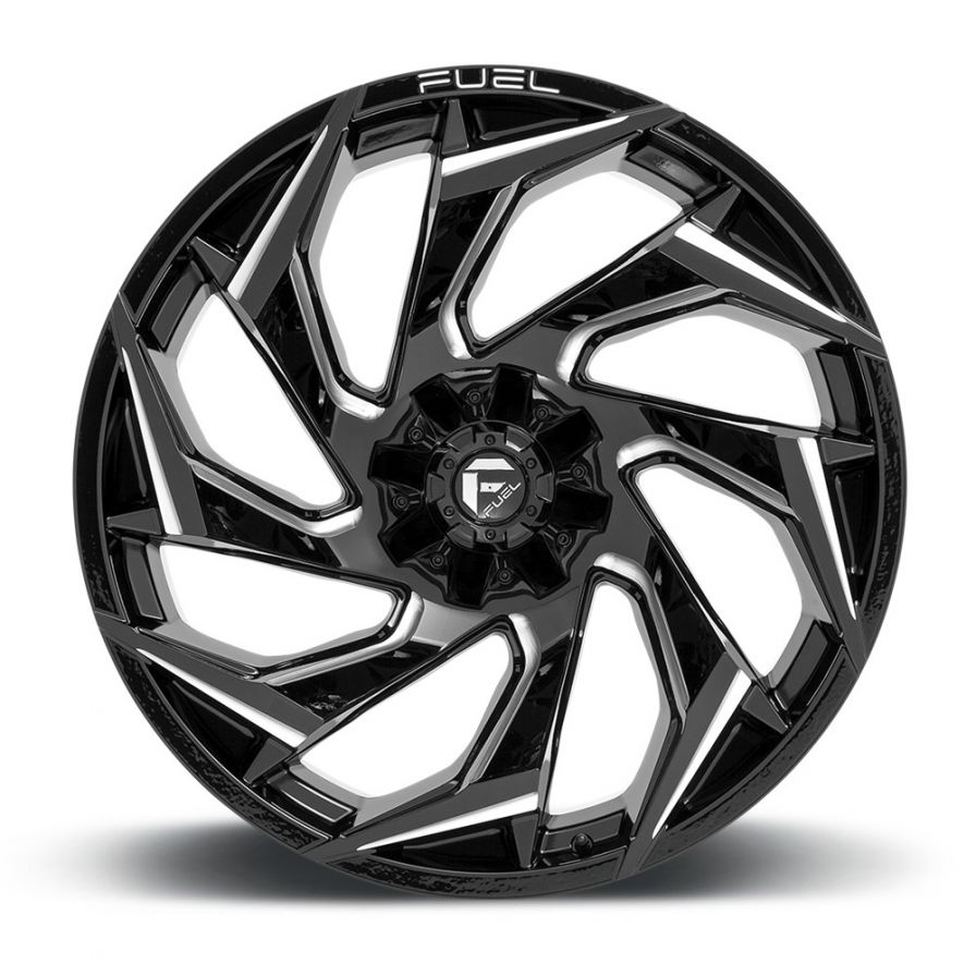 Fuel Wheels<br>Reaction Gloss Black Milled (20x10)