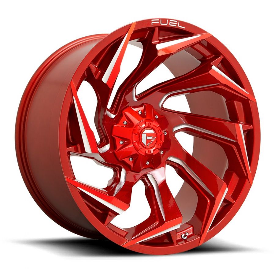 Fuel Wheels<br>Reaction Candy Red Milled (20x9)