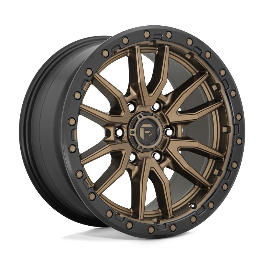 Fuel Wheels<br>Rebel Matte Bronze Black Lip (20x9)