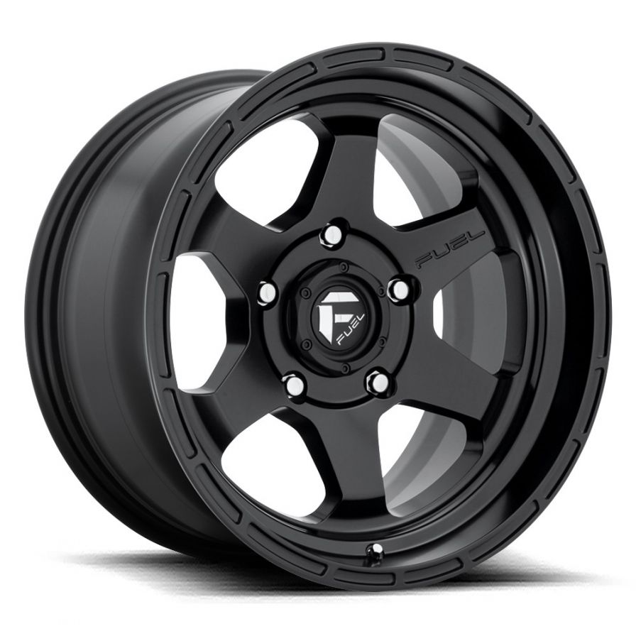 Fuel Wheels<br>Shok Matte Black (16x7)