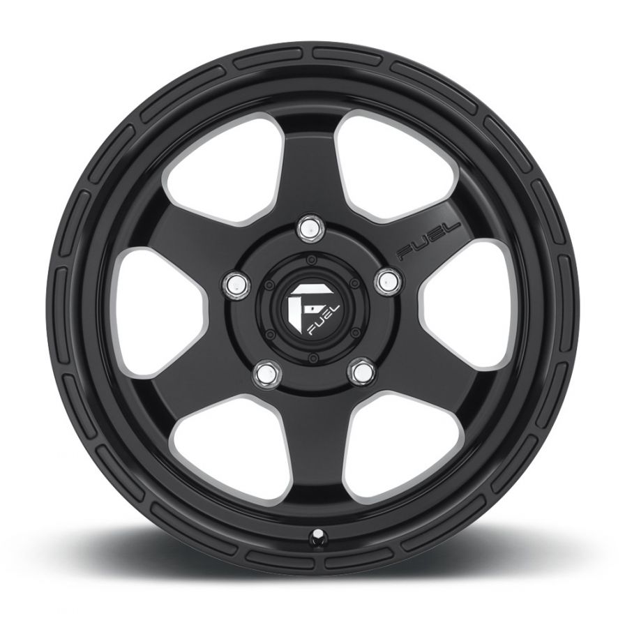 Fuel Wheels<br>Shok Matte Black (16x7)
