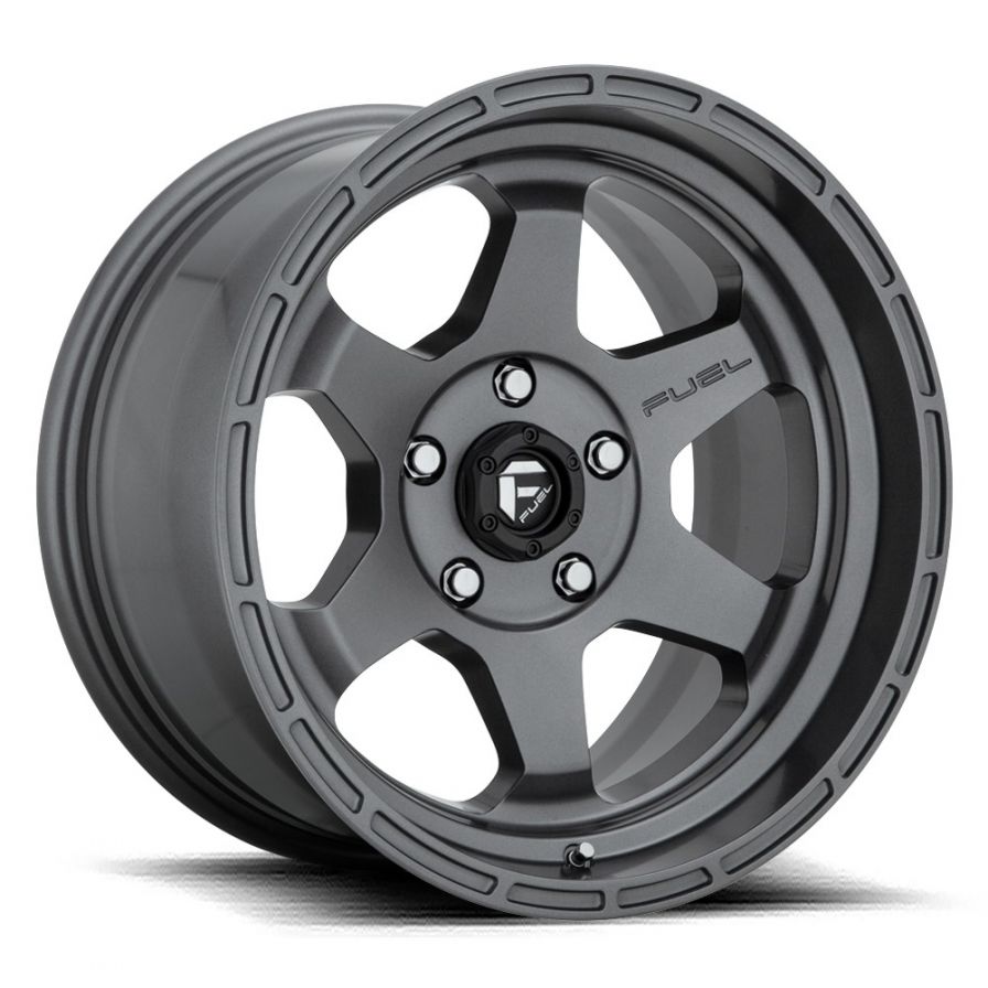 Fuel Wheels<br>Shok Matte Gunmetal (18x9)