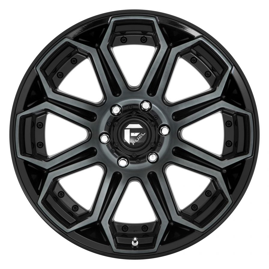 Fuel Wheels<br>Siege Gloss Black Dark Machined (20x9)