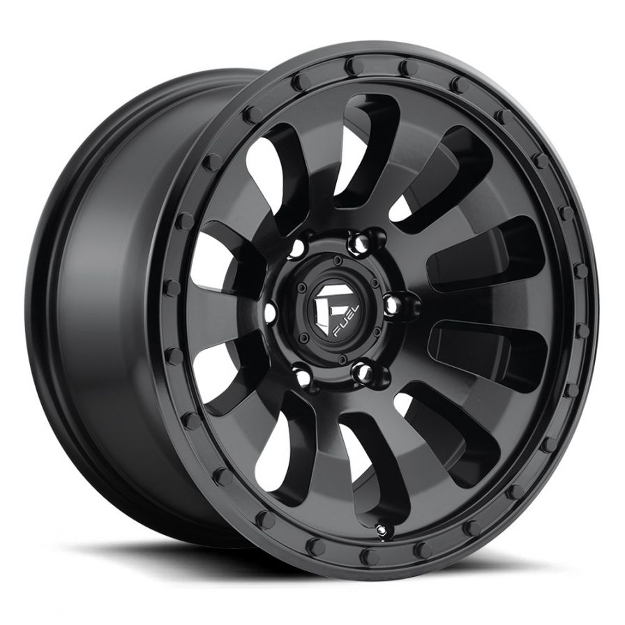 Fuel Wheels<br>Tactic Matte Black (18x9)