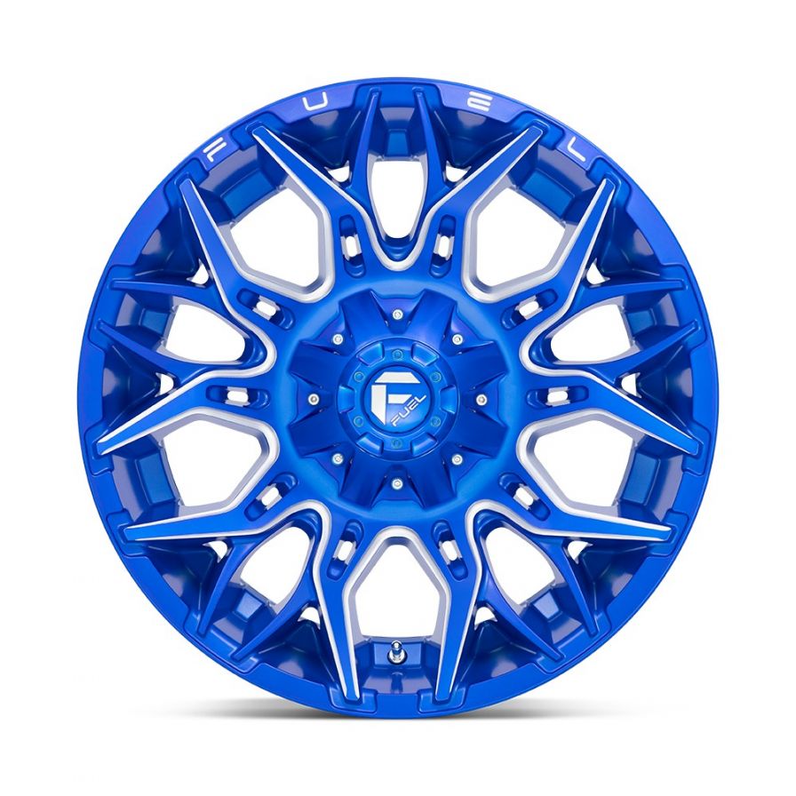 Fuel Wheels<br>Twitch Blue Milled (20x9)