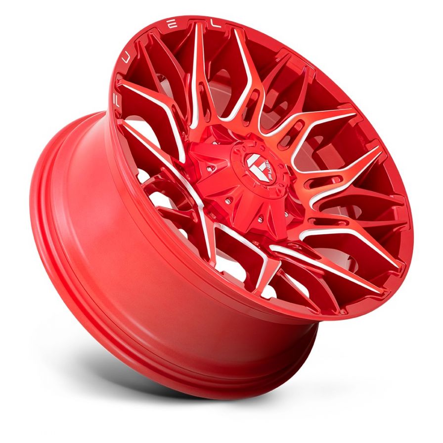 Fuel Wheels<br>Twitch Candy Red Milled (22x10)