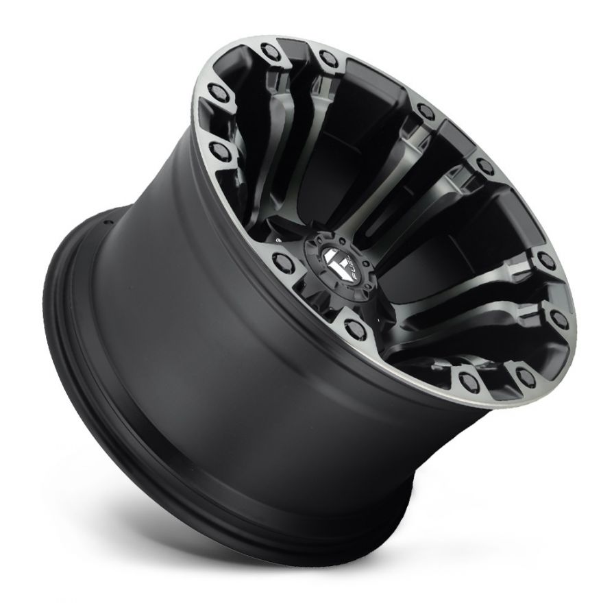 Fuel Wheels<br>Vapor Matte Black Machined (17x9)