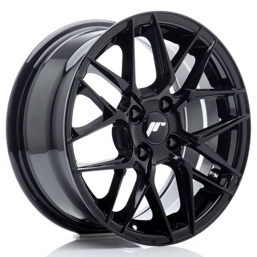 Japan Racing Wheels<br>JR28 Glossy Black (15x7)