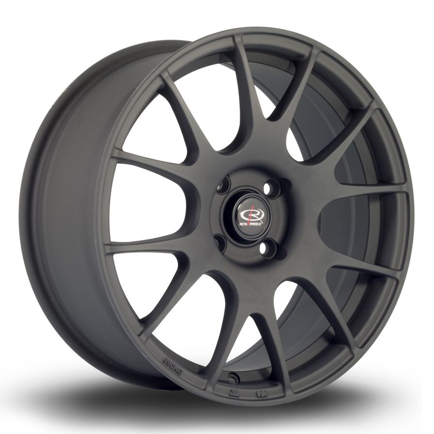 Rota Wheels<br>Blitz Sport Flat Black (17″)