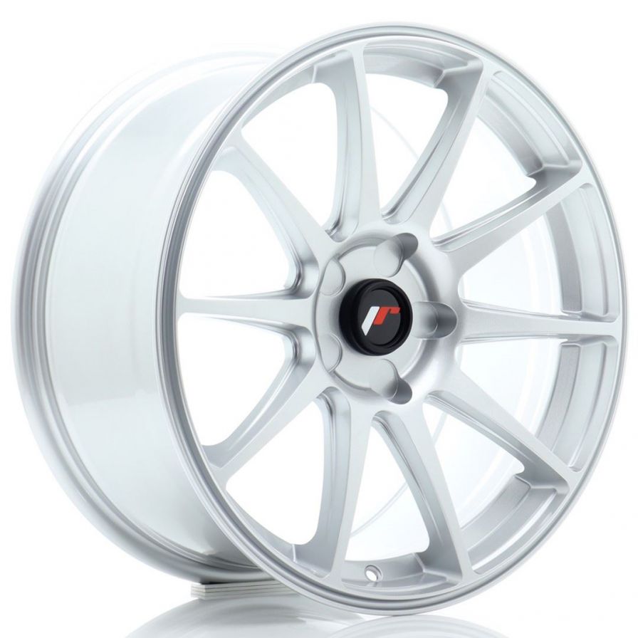 Japan Racing Wheels<br>JR11 Hyper Silver (18x8.5)