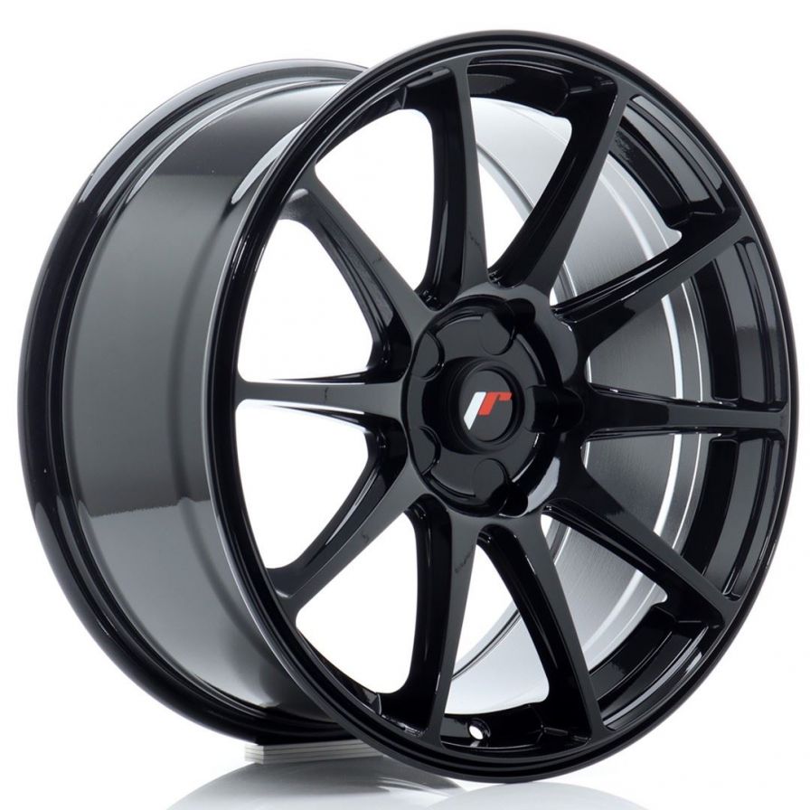 Japan Racing Wheels<br>JR11 Gloss Black (18x8.5)