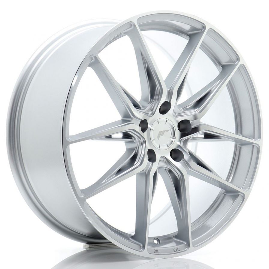 Japan Racing Wheels<br>JR44 Silver Machined (19x8.5)