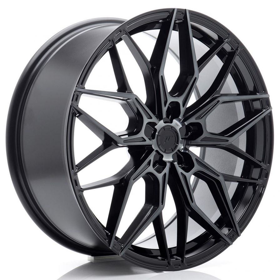 Japan Racing Wheels<br>JR46 Black Machined (20x8.5)