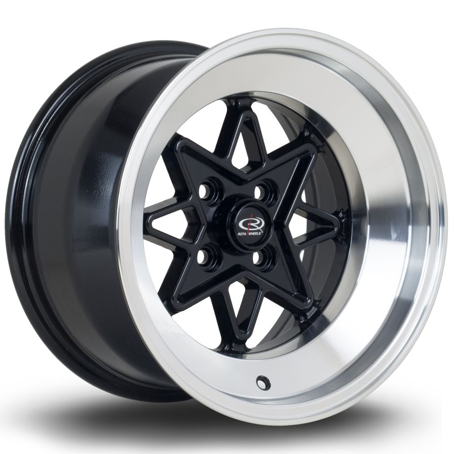 Rota Wheels<br>Hachi Royal Black (15x8 Zoll)