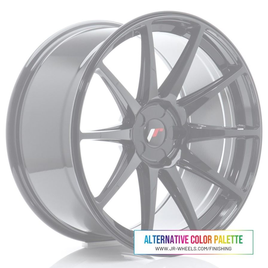 Japan Racing Wheels<br>JR11 Custom Finish (20x11)