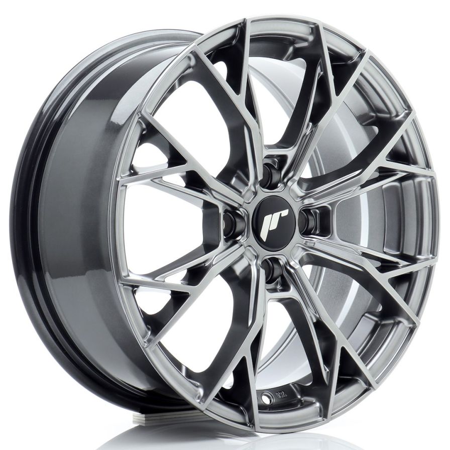 Japan Racing Wheels<br>JR49 Hyper Black (16x7)
