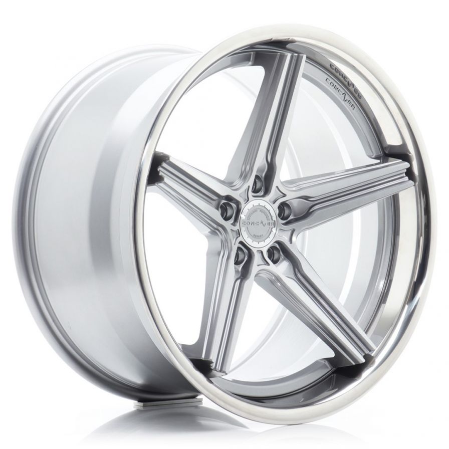 Concaver Wheels<br>CVR9 Brushed Titanium (19x8)