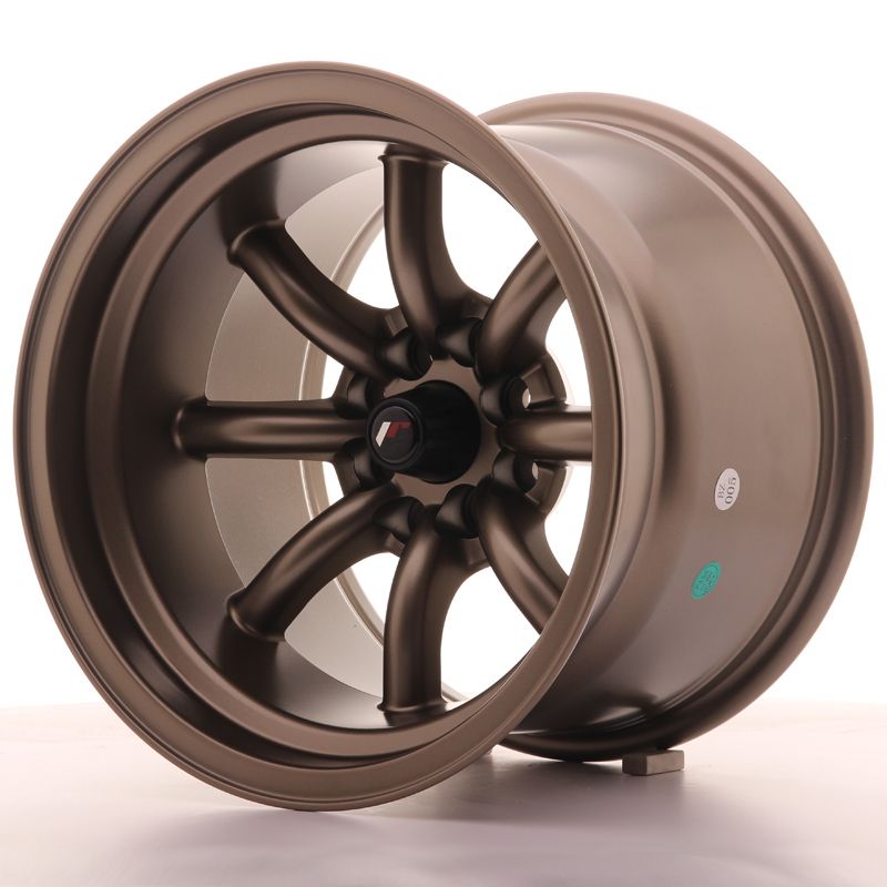 Japan Racing Wheels<br>JR19 Matt Bronze (15x10.5)