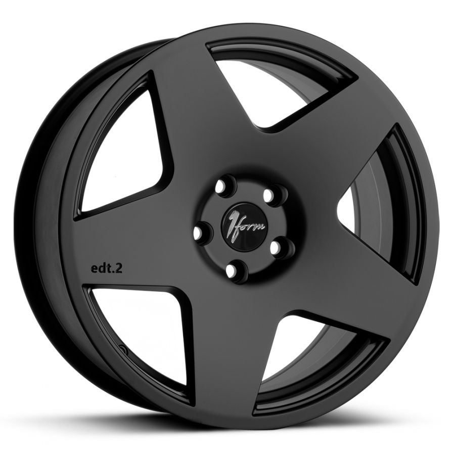 1Form<br>Edition.2 - Matt Black (18x8.5)