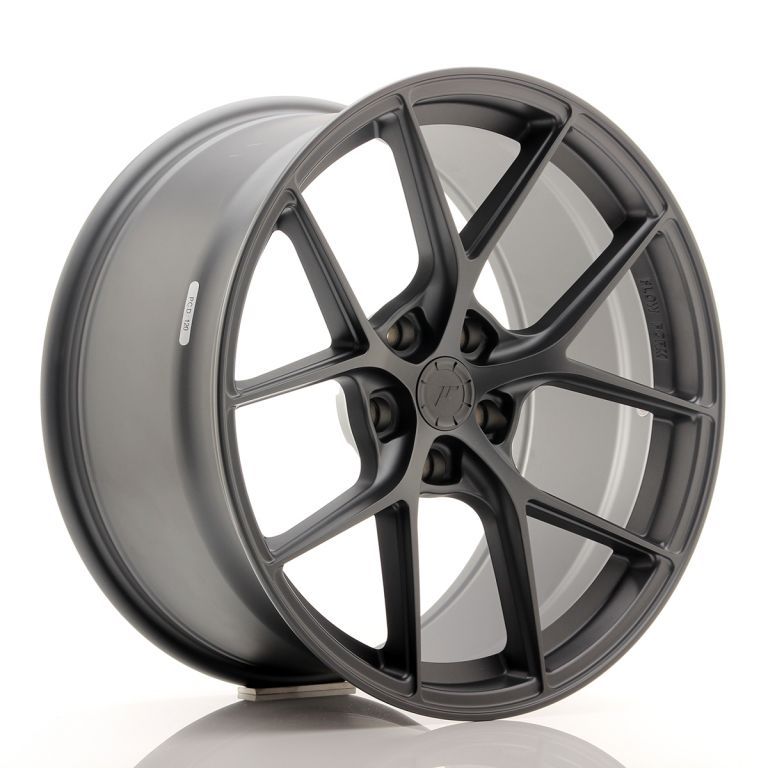 Japan Racing Wheels<br>SL01 Matt Gun Metal (18x9.5)