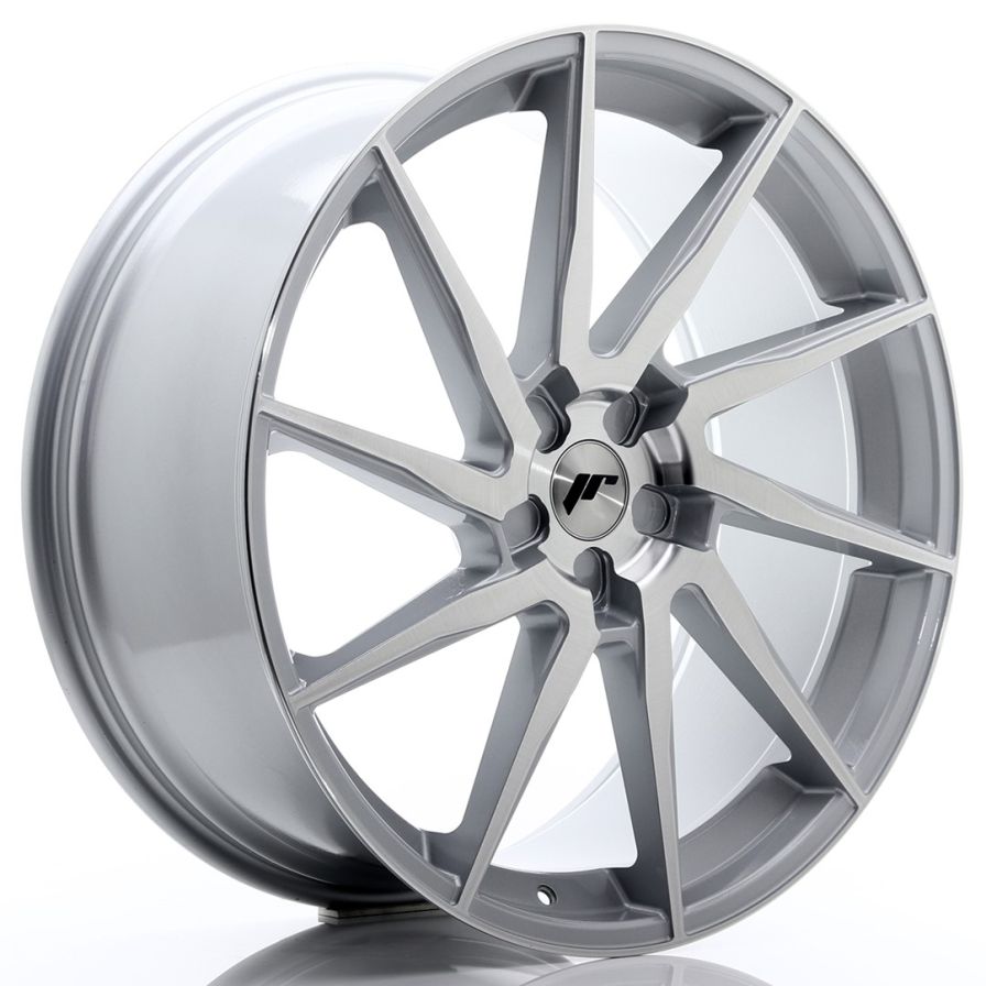Japan Racing Wheels<br>JR36 Brushed Silver (23x10)