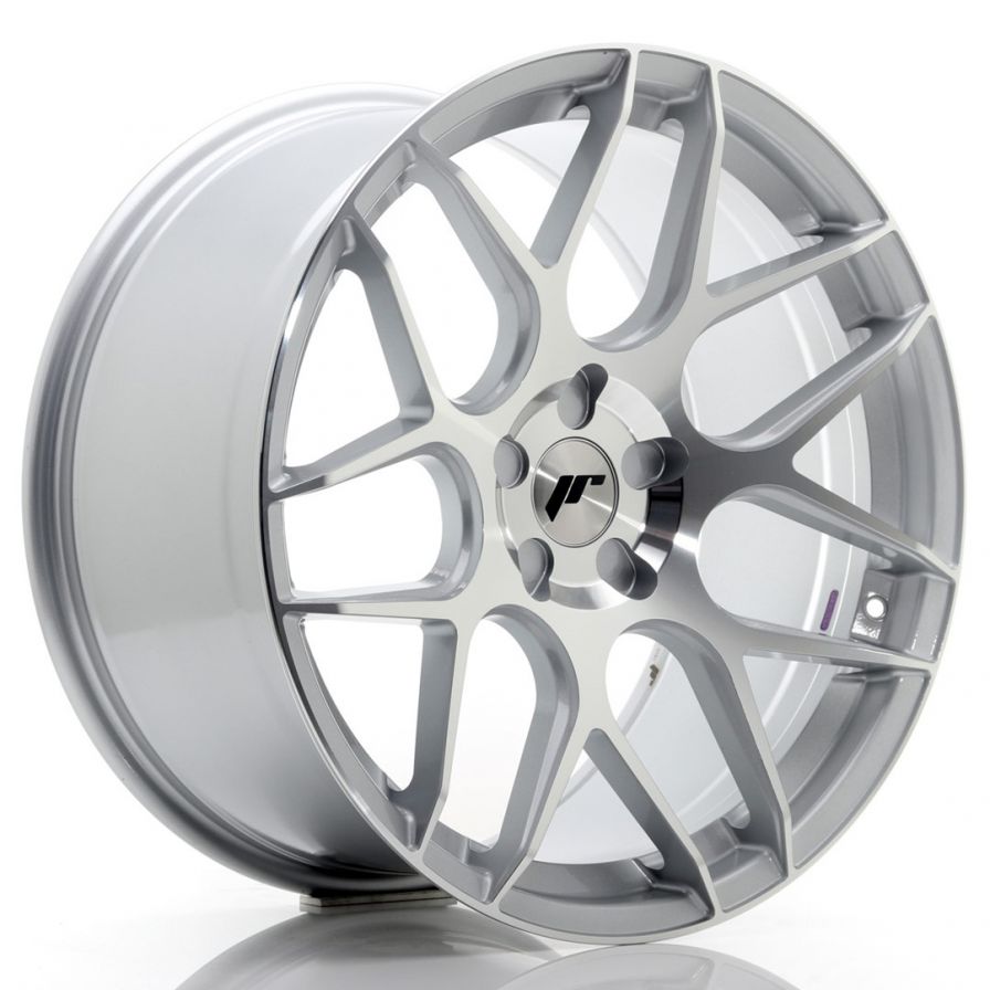 Japan Racing Wheels<br>JR18 Silver Machined (20x10)